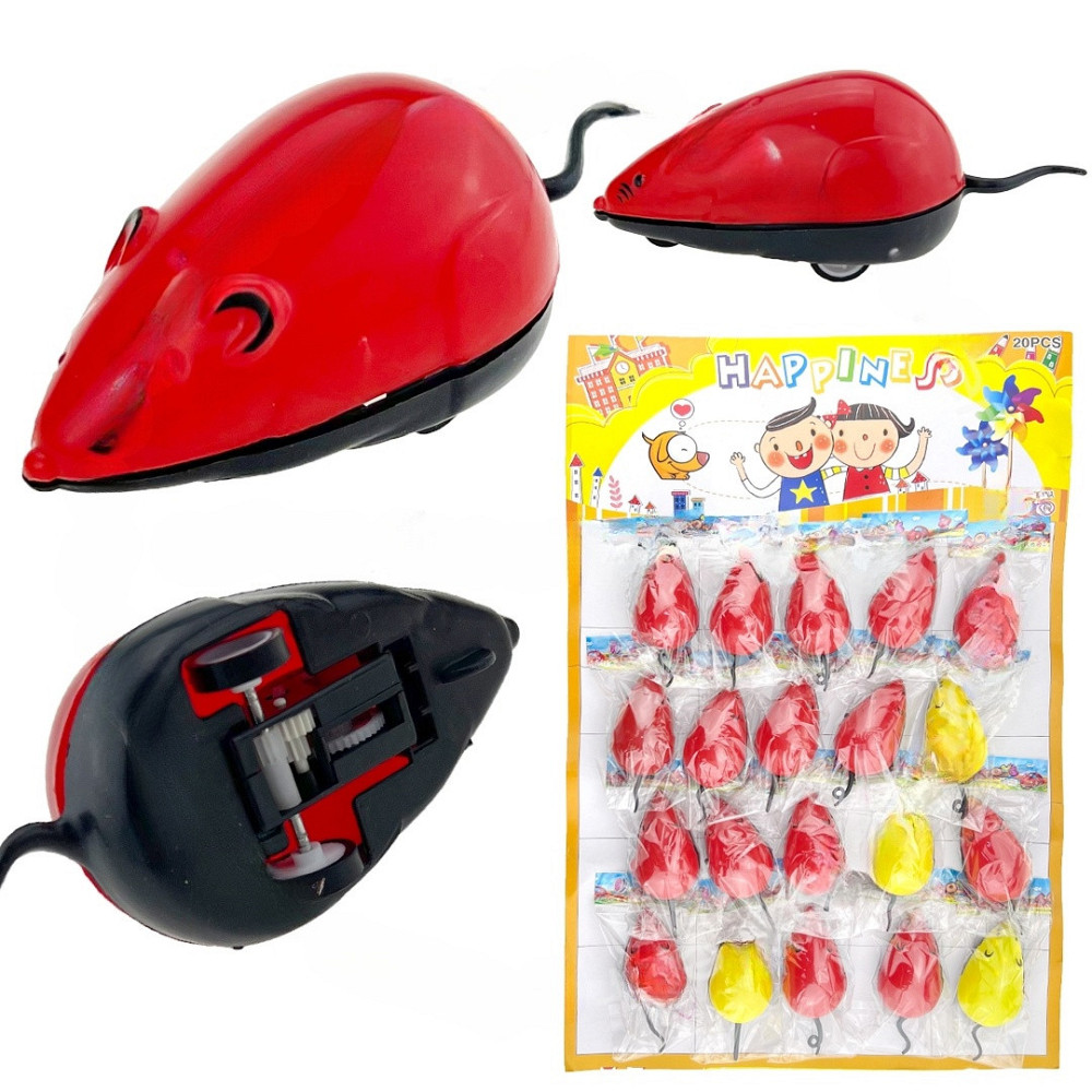 Игрушка инерционная быстрая Мышка 20 шт Киев - изображение 1