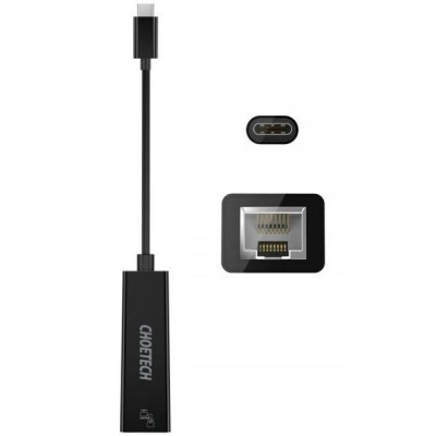 Адаптер USB-C to Gigabit Ethernet Choetech (HUB-R01) Вінниця - фото 4