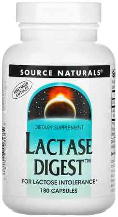 Лактаза Source Naturals Lactase Digest 180 капсул Киев