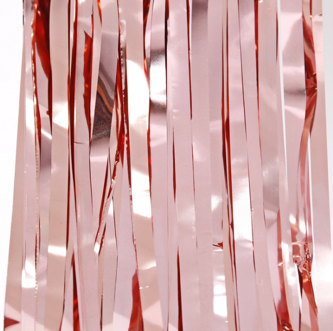 Дождик для фотозоны на стену 2 м на 1 м розовое золото Киев - изображение 7