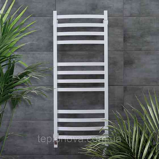 Сушарка для рушників електрична Navin Avalon 480х1200 Sensor права, біла Чернівці