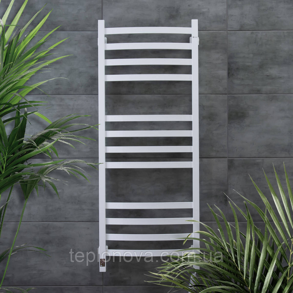 Сушарка для рушників електрична Navin Avalon 480х1200 Sensor права, біла Чернівці - фото 6