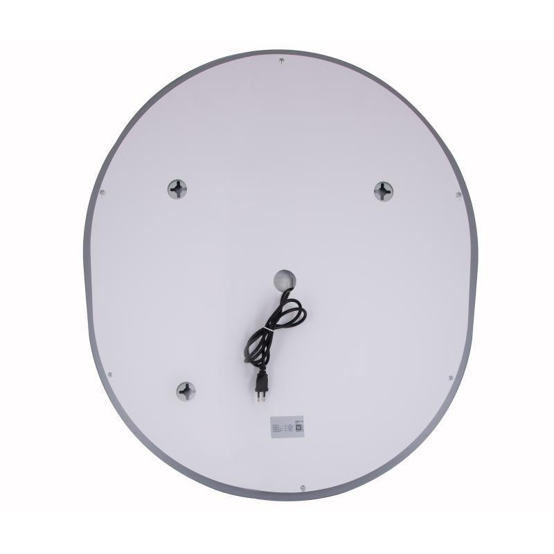 Зеркало настенное овальное сенсорное Qtap Gemini 800х700 с LED-подсветкой Touch, с антизапотеванием с диммером Харьков - изображение 5