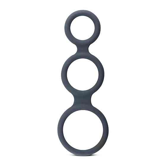 Потрійне ерекційне кільце Boners Triple Ring, діаметр 2,6; 3,3 та 3,8 см Sex Aura Київ