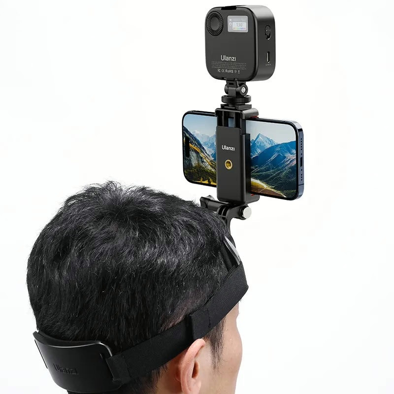 КреплениеUlanzi Vijim CM027 Go-Quick II Head Strap Mount for GoPro and Phone (UV-C020GBB1 CM027) Одесса - изображение 5