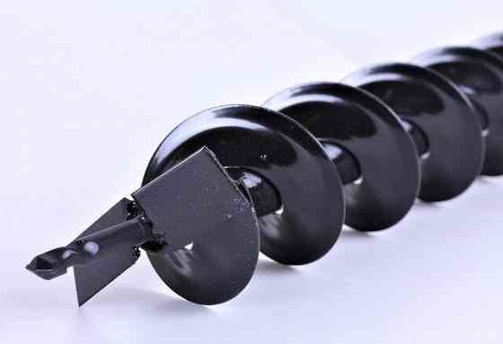 Шнек L-800 мм діаметр 80 мм мотобур Мукачево