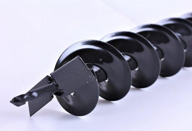 Шнек L-800 мм диаметр 80 мм мотобур Мукачево - изображение 2