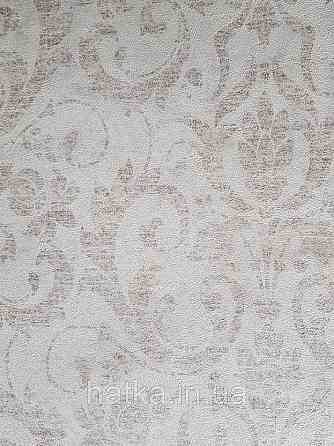 Обои флизелиновые эко Decoprint Essentials EE22561 под старину вензель завиток с потертостью розовые Киев