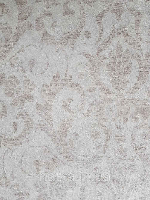 Шпалери флізелінові еко Decoprint Essentials EE22561 під старовину вензель завиток з потертістю рожеві Київ - фото 1