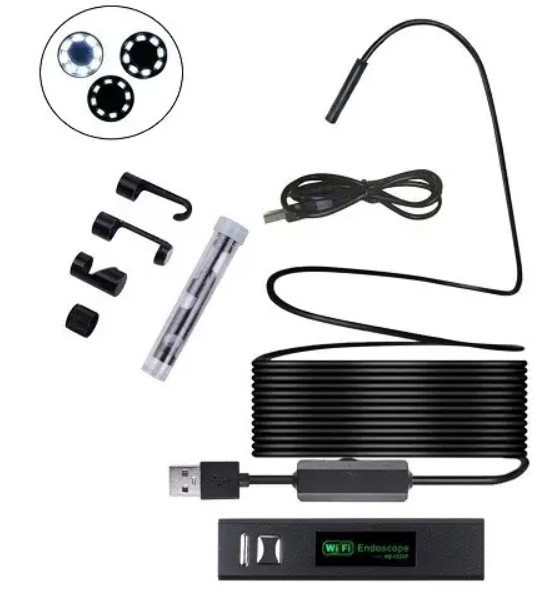 USB Wi-Fi камера, бороскоп, ендоскоп 8 мм, 10 м Винница - изображение 3