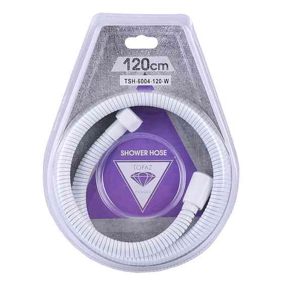 Шланг душовий TOPAZ TSH-6004-120-W 120см Тернополь