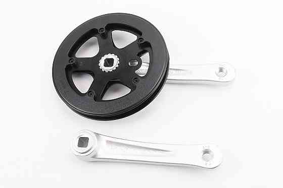 Шатуни "квадрат" 152мм, 36T CHILD, алюмінієві, чорно-сірі PRO-Q36PP Київ