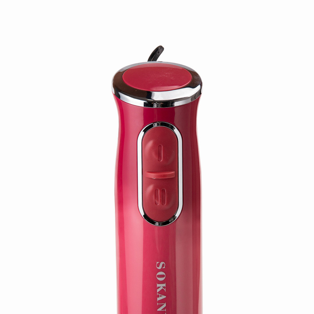 Ручной блендер Sokany 1726, 300 Вт, розовый Киев - изображение 4