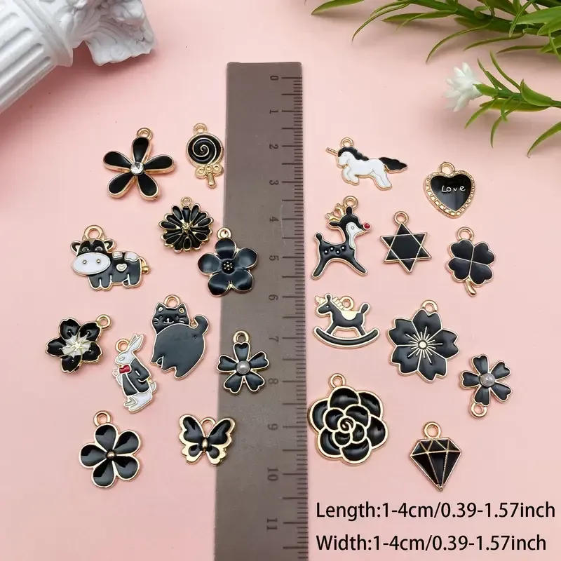 Набор эмалированных шармиков для рукоделия, 100 шт. Киев - изображение 5