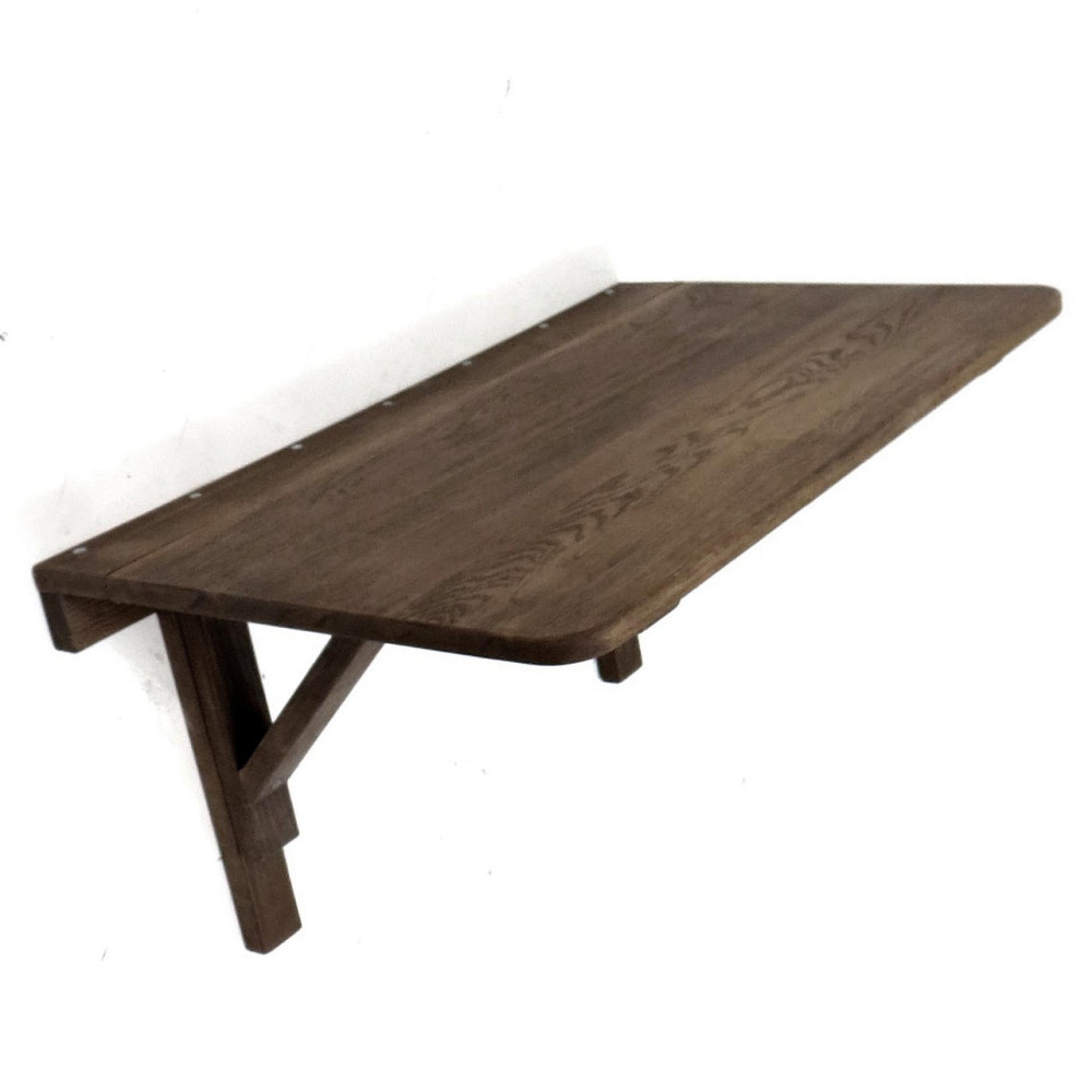 Настінний складаний столик "Требія" сепія Миколаїв - фото 1