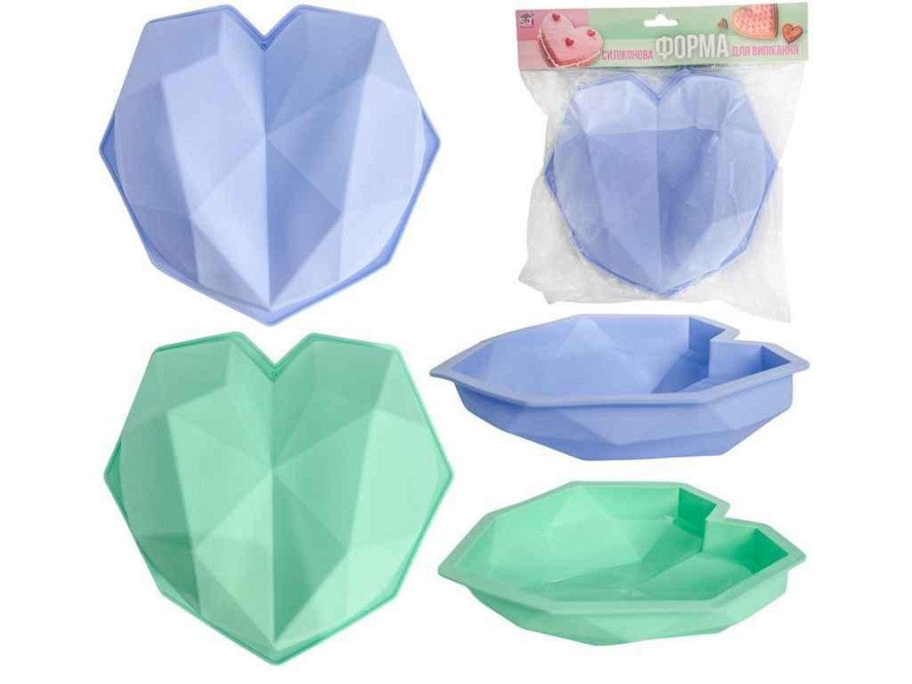 Форма для випікання 21,5х20,7см 3200-78 силікон ТМ SNT Київ - фото 1