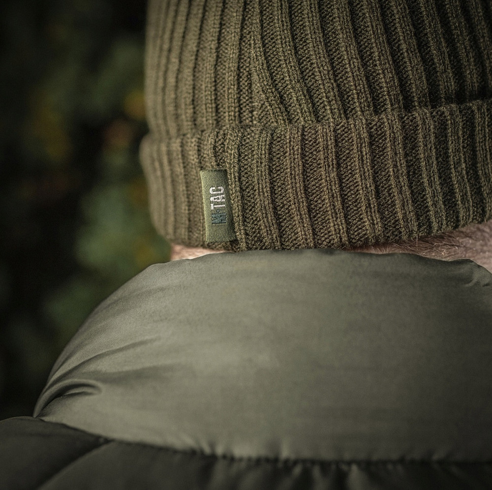 Зимова Шапка з акрилового трикотажу M-Tac "Olive" (40544001) Розмір S/M Нововолинськ - фото 9