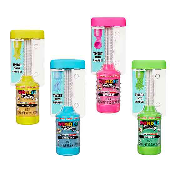 Маса для ліплення, що не засихає, Wonder Factory – Створи форму, з пресом Дніпро