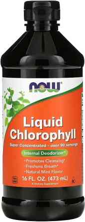 Хлорофіл рідкий Now Foods Liquid Chlorophyll 473 мл м'ята Київ