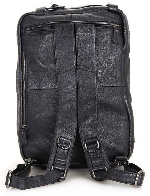 Сумка чоловіча Vintage 14058 Чорна Київ - фото 3