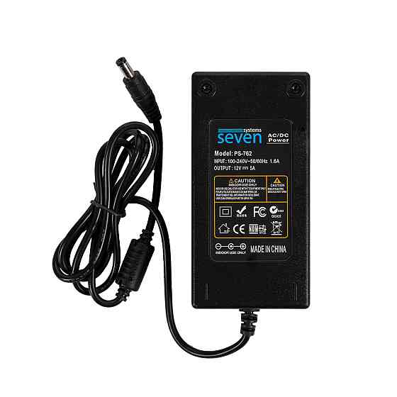 Блок питания 12В/5А SEVEN PS-762 Киев