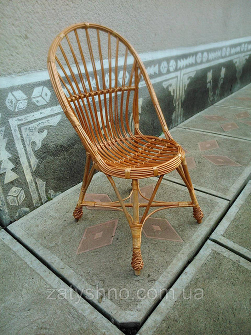Балкоонное плетеное кресло из лозы Киев - изображение 6
