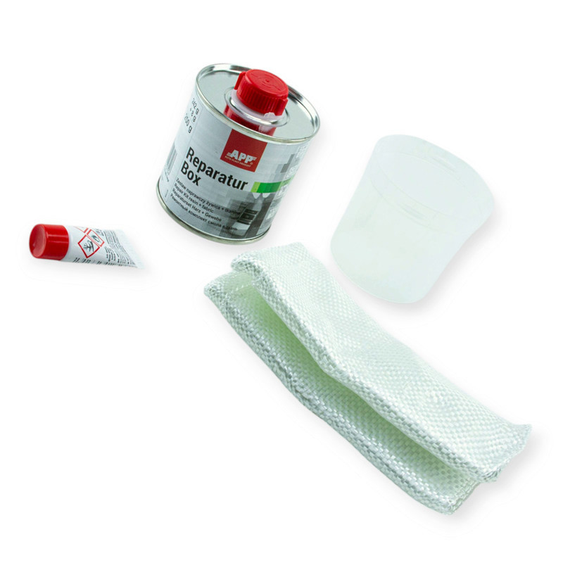 Суміш ремонтна APP 0,25кг Repair із затв.(живиця, склотканина 0,36м2) Мукачево - фото 1
