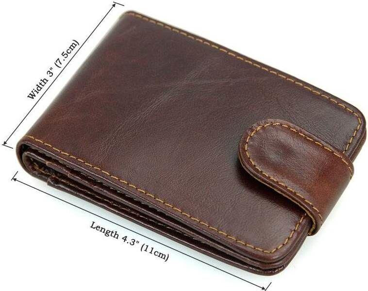 Кредитница чоловіча Vintage 14509 шкіряна Коричнева Київ - фото 3