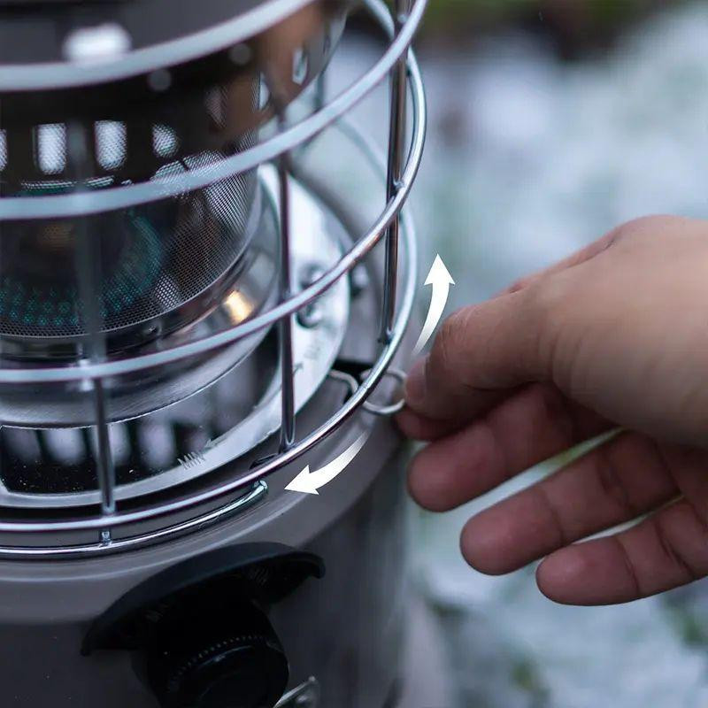 Туристичний газовий пальник-обігрівач Naturehike CNH22CJ014 (Бежевий) Вінниця - фото 4