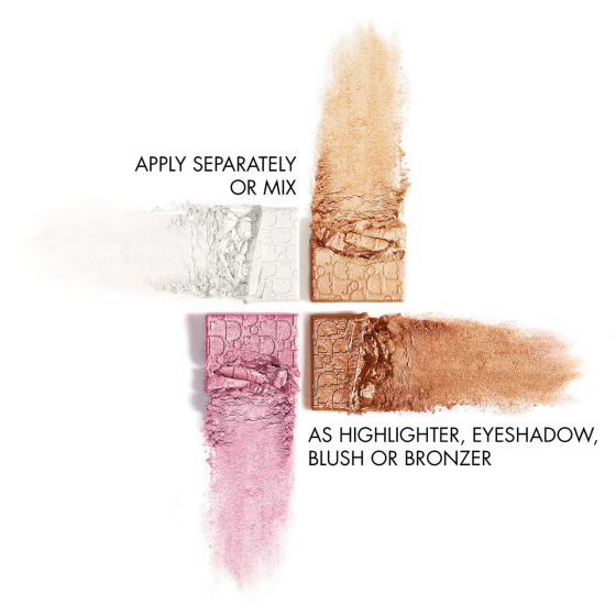 Палітра з рум'ян і хайлайтера Dior Backstage Glow Maximizer Palette 001 Universal Glow Слов'янськ