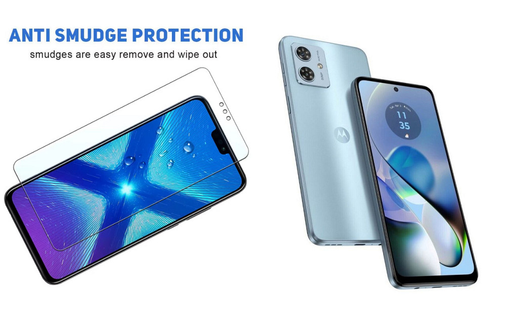 Защитное стекло NeoGlass для Motorola Moto G54 5G, Moto G54 5G Power – ультрапрозрачное и устойчивое Киев - изображение 3