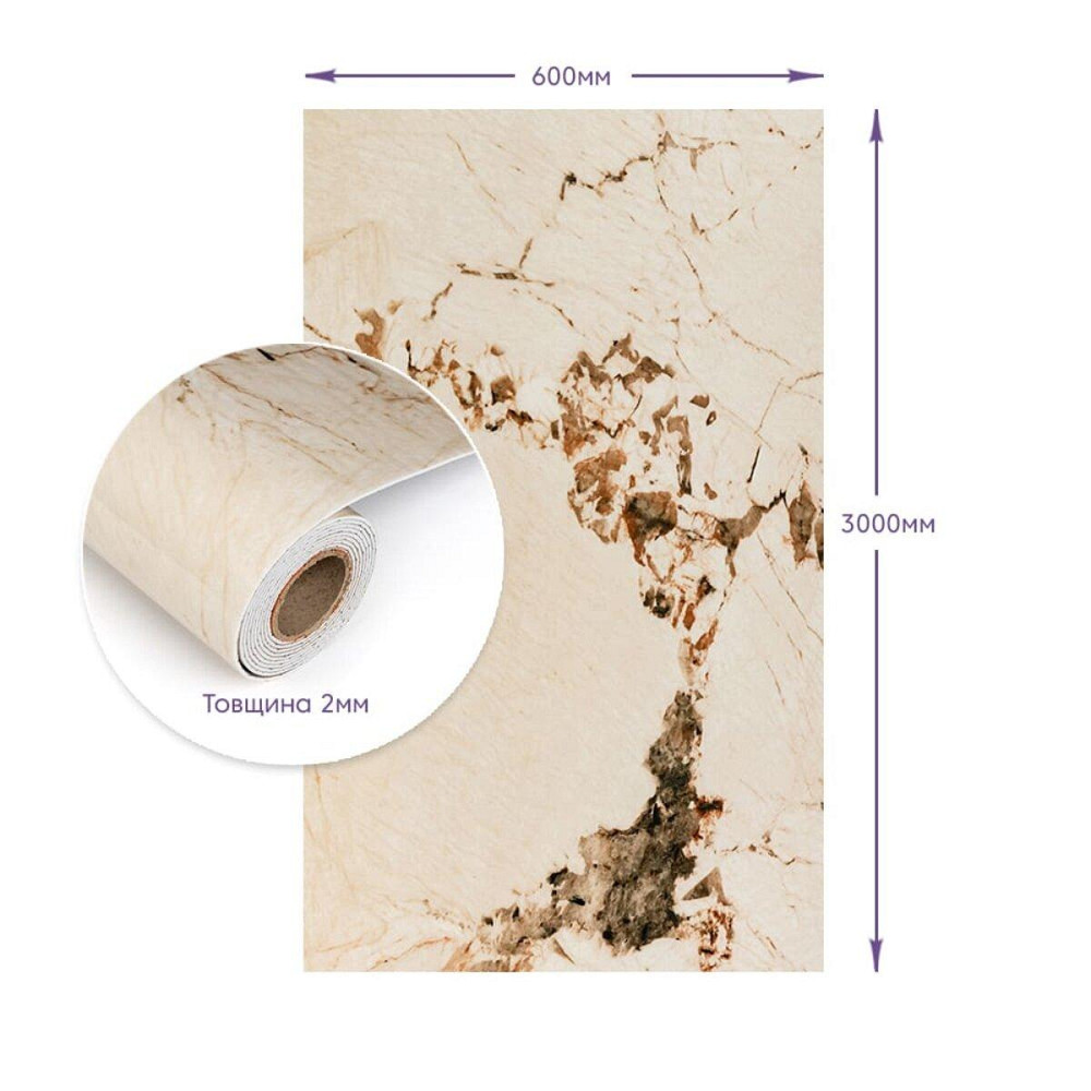Самоклеящаяся стеновая PET плитка в рулоне 600х3000х2мм SW-00002424 Киев - изображение 3