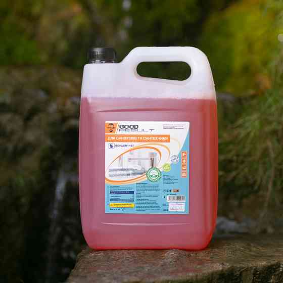 Концентрат для санвузлів та сантехніки GOOD RESULT 5л/каністра Павлоград