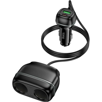 Зарядное устройство HOCO HOCO Z59 Rank 48W dual port USB-C PD30W + USB QC3.0 Black (6942007641500) Винница - изображение 1