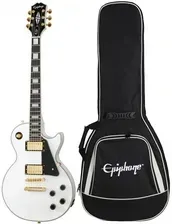 Гитара Epiphone Les Paul Custom Alpine White gitara elektryczna + pokrowiec Київ