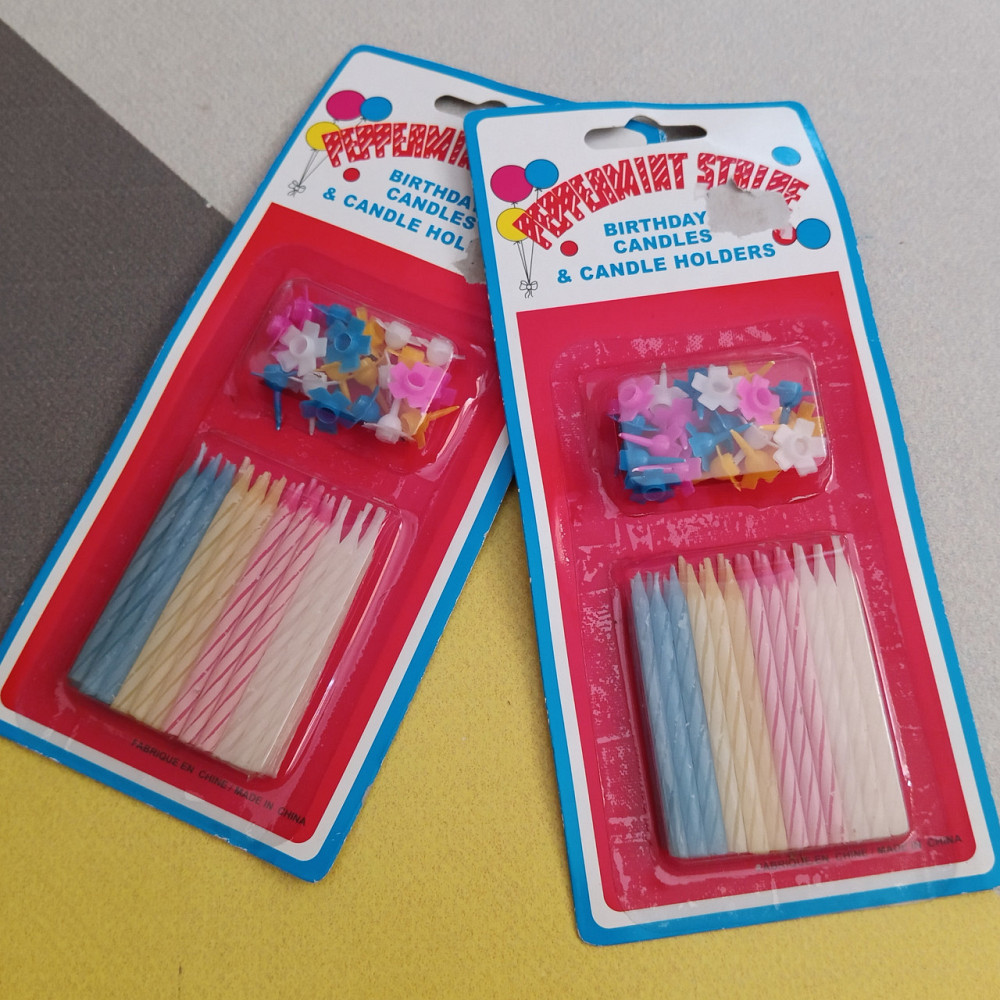 Свічки для торта набір 24шт Київ - фото 2