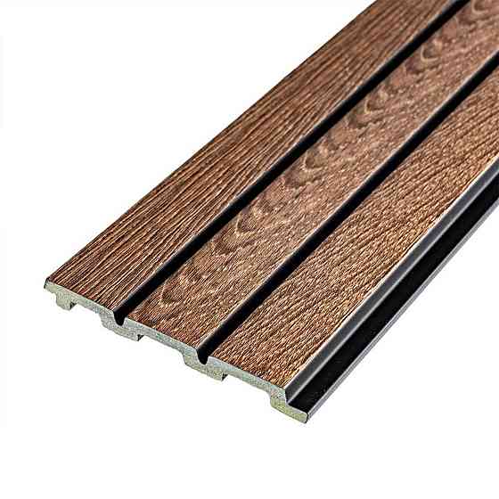 Рейка декоративна PS 2900х120х12мм Горіх SW-00001739 Київ