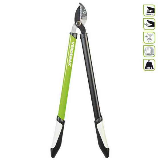 Секатор прямий садовий для гілок, з контрножем, 75 см, арт. 4177 Київ