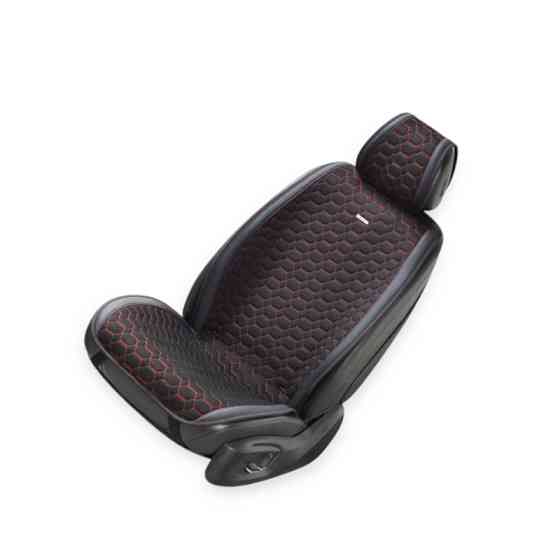 Накидки сиденье beltex monte carlo (передние) соты черно-красные на Мукачево