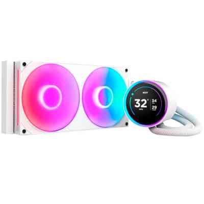 Система жидкостного охлаждения NZXT Kraken Elite RGB 280mm AIO (RL-KR28E-W2) Винница