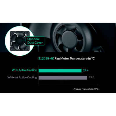 Кулер для корпуса Arctic S12038-4K (ACFAN00296A) Винница - изображение 11