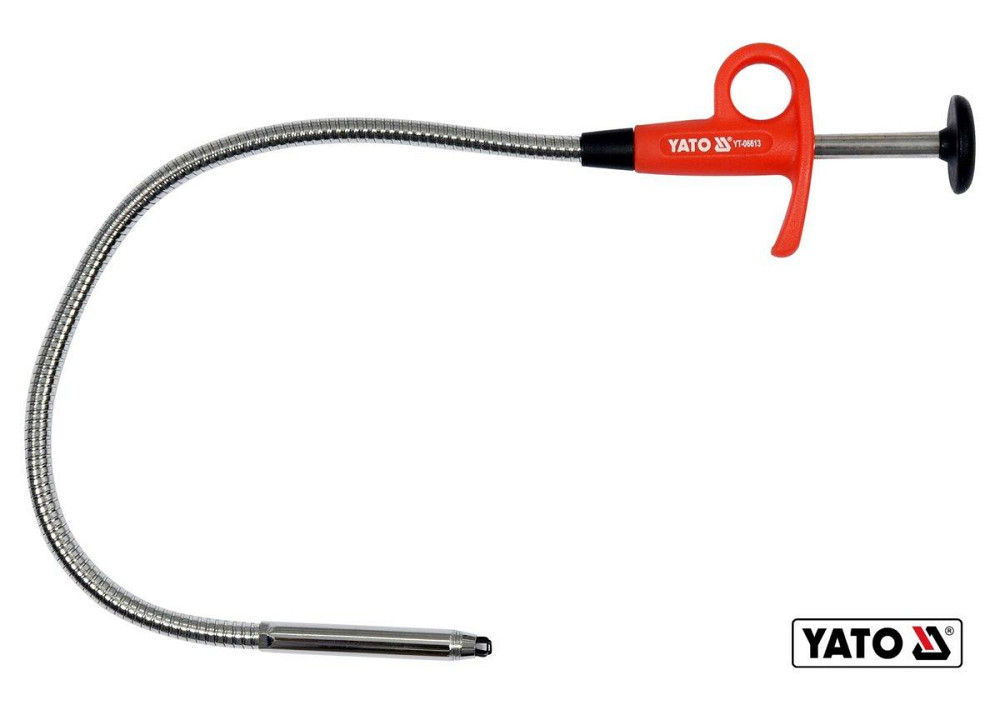 Схоплювач магнітний на гнучкому тримачі YATO : L= 585 мм, з LED підсвіткою [10/60] Одеса - фото 1