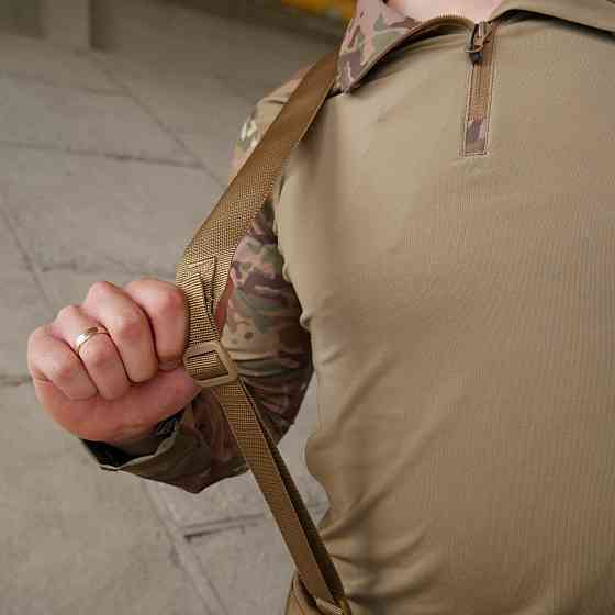 Військові лямки для тактичного поясу койот ремені та плечові лямки для рпс пояса для зсу матеріал Cordura     WAR Львів