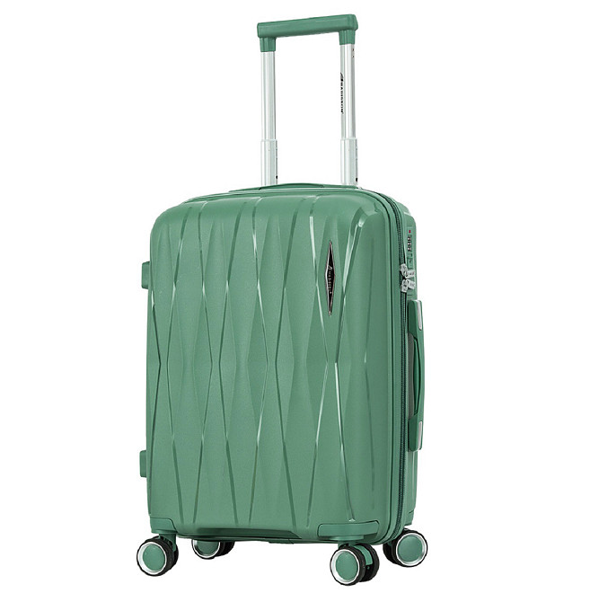Валіза поліпропіленова MADISSON 51103 мала 55 см зелена Київ - фото 11