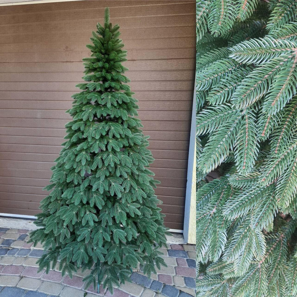 Елка искусственная новогодняя «Литая Швейцарская» зеленая 1.5 / 1.8 / 2.1 / 2.3 / 2.5 м 2.3 Киев - изображение 10