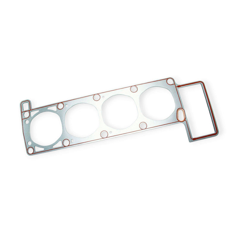 Прокладка ГАЗ 3110, 3302, 2705 (406) метал з герметиком (під газ) ГБЦ Мукачево - фото 1