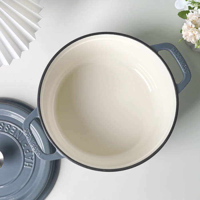 Чугунная жарка с фарфоровым покрытием 5 л GRILLI 777210 Код: 012730 Ровно - изображение 3