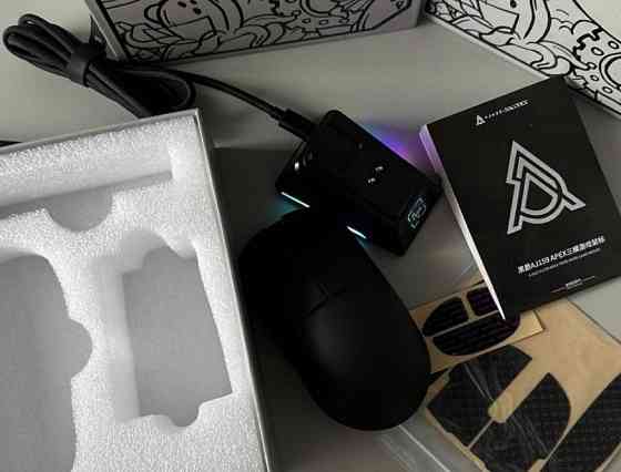 Нові чорні/білі ігрові мишки AJAZZ AJ159 APEX Игровая мышка. Київ