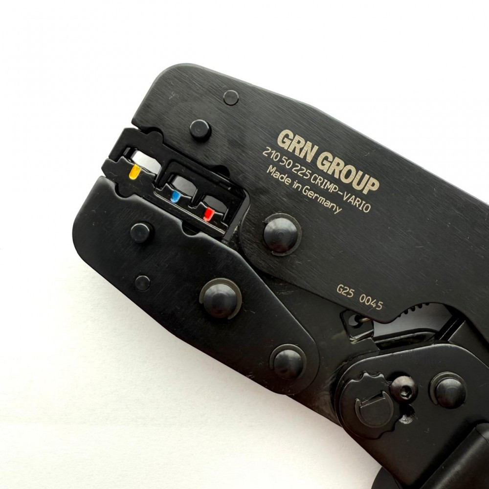 Кримпер зі змінними матрицями прес-кліщі для опресування наконечників GRN Crimp-Vario 3X Одеса - фото 6