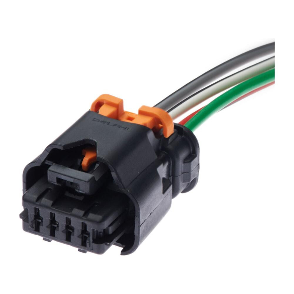 Роз'єм конектор с проводом, 4-кон., 13876521, F62370 APTIV (Delphi) Франция універс., Peugeot, Renault 47841 Київ - фото 1